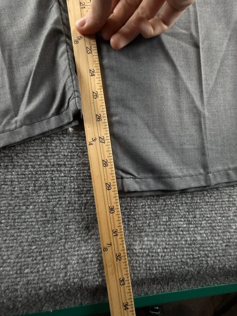 Travis Matthew Golf Pants Polyester Rayon Blend Gray Outdoors Men ACTL 36X29